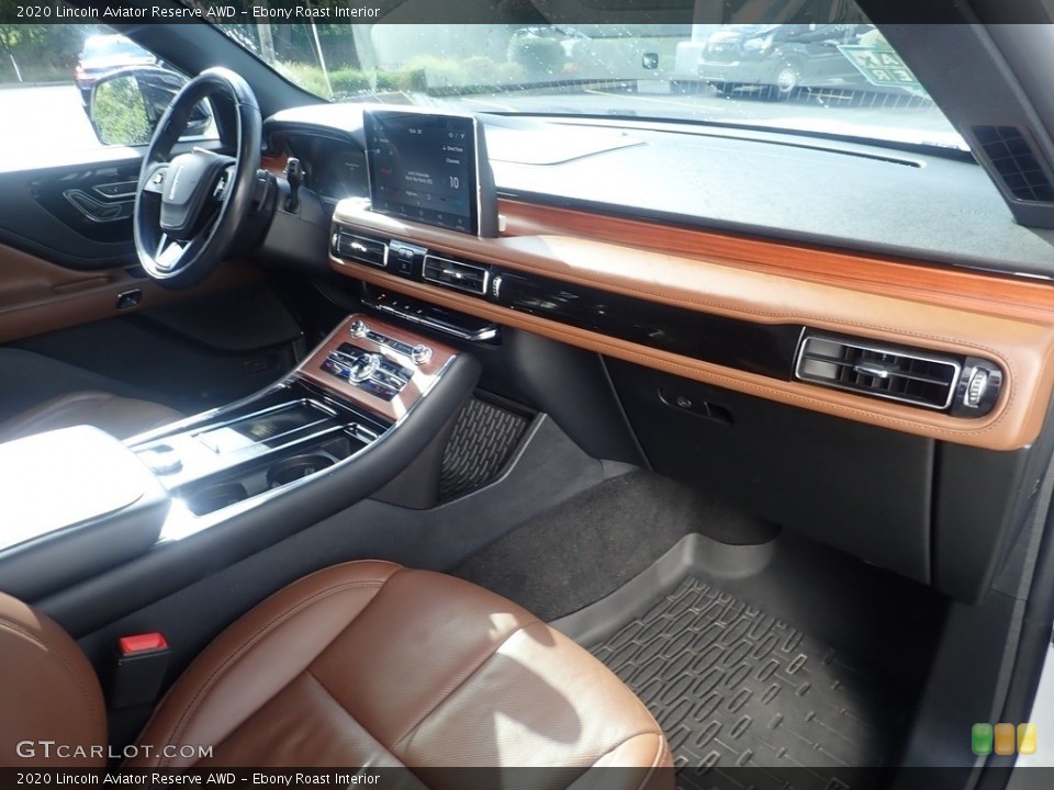 Ebony Roast Interior Dashboard for the 2020 Lincoln Aviator Reserve AWD #144922935