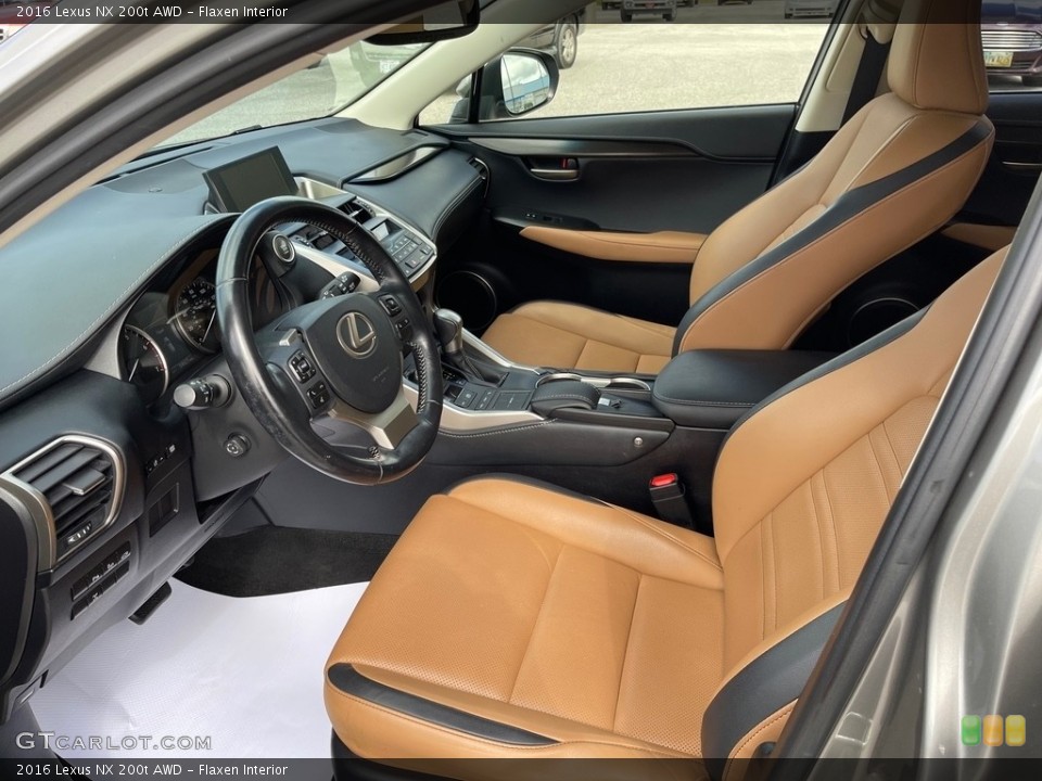 Flaxen Interior Front Seat for the 2016 Lexus NX 200t AWD #144923055