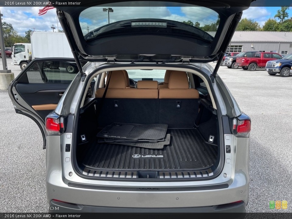Flaxen Interior Trunk for the 2016 Lexus NX 200t AWD #144923121