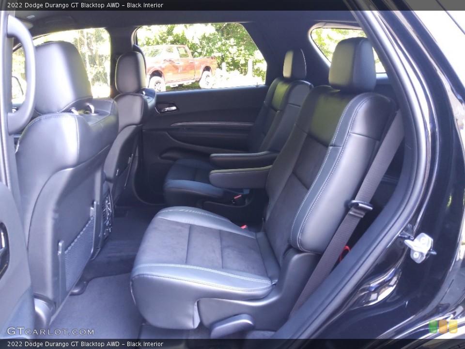 Black Interior Rear Seat for the 2022 Dodge Durango GT Blacktop AWD #144931663