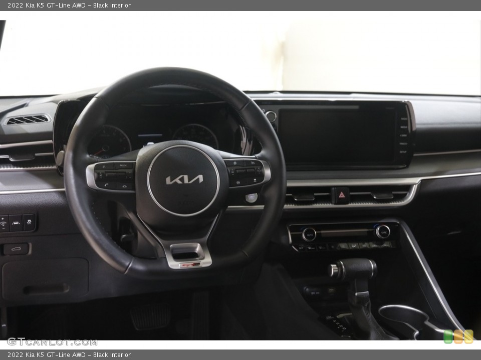 Black Interior Dashboard for the 2022 Kia K5 GT-Line AWD #144931912