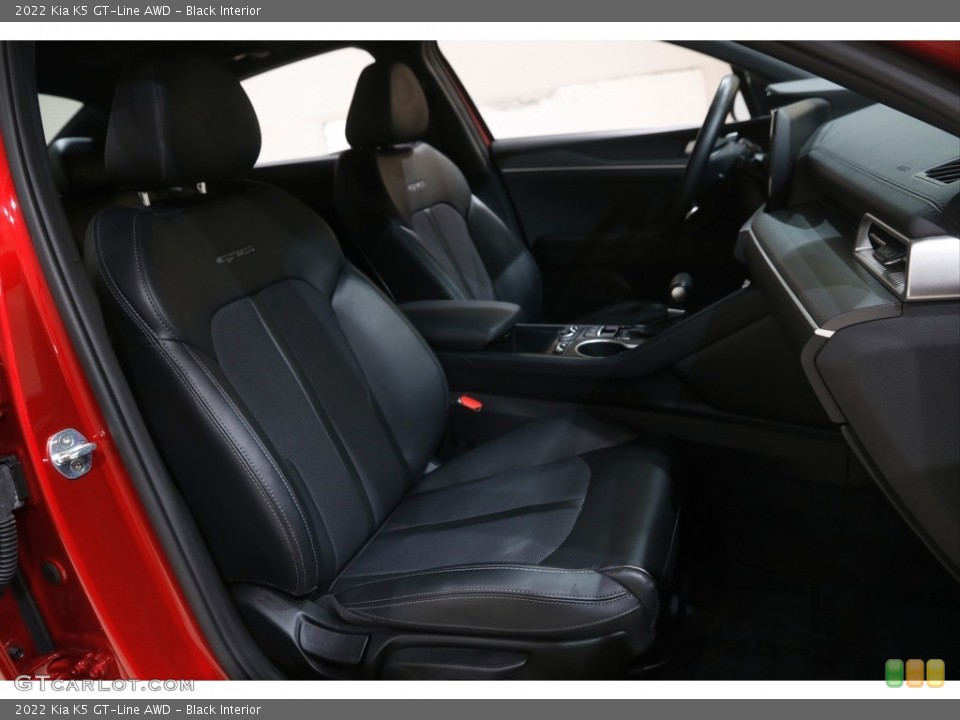 Black Interior Front Seat for the 2022 Kia K5 GT-Line AWD #144932125