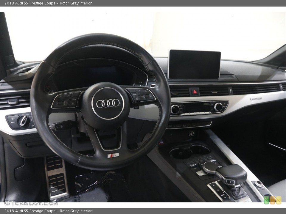 Rotor Gray Interior Dashboard for the 2018 Audi S5 Prestige Coupe #144933223