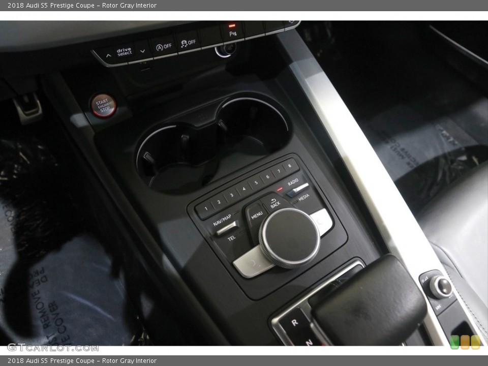 Rotor Gray Interior Controls for the 2018 Audi S5 Prestige Coupe #144933406