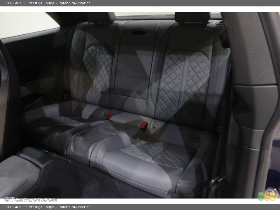 Rotor Gray Interior Rear Seat for the 2018 Audi S5 Prestige Coupe #144933469