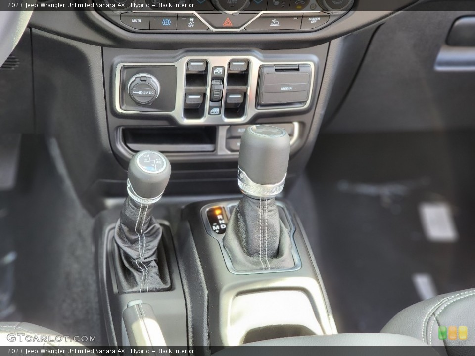 Black Interior Transmission for the 2023 Jeep Wrangler Unlimited Sahara 4XE Hybrid #144933625