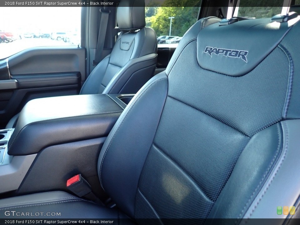 Black 2018 Ford F150 Interiors