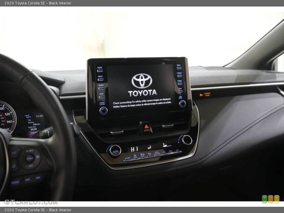 Black Interior Controls for the 2020 Toyota Corolla SE #144934162
