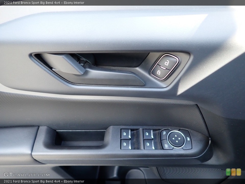 Ebony Interior Door Panel for the 2021 Ford Bronco Sport Big Bend 4x4 #144934183