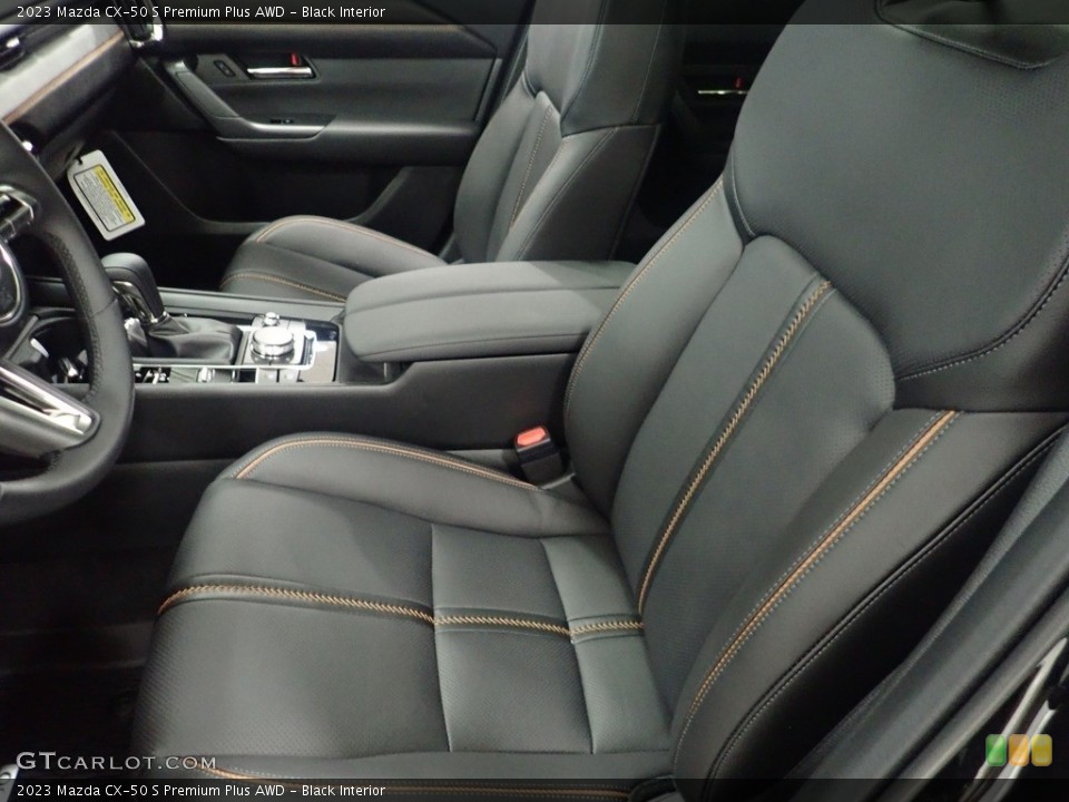 Black Interior Front Seat for the 2023 Mazda CX-50 S Premium Plus AWD #144934684