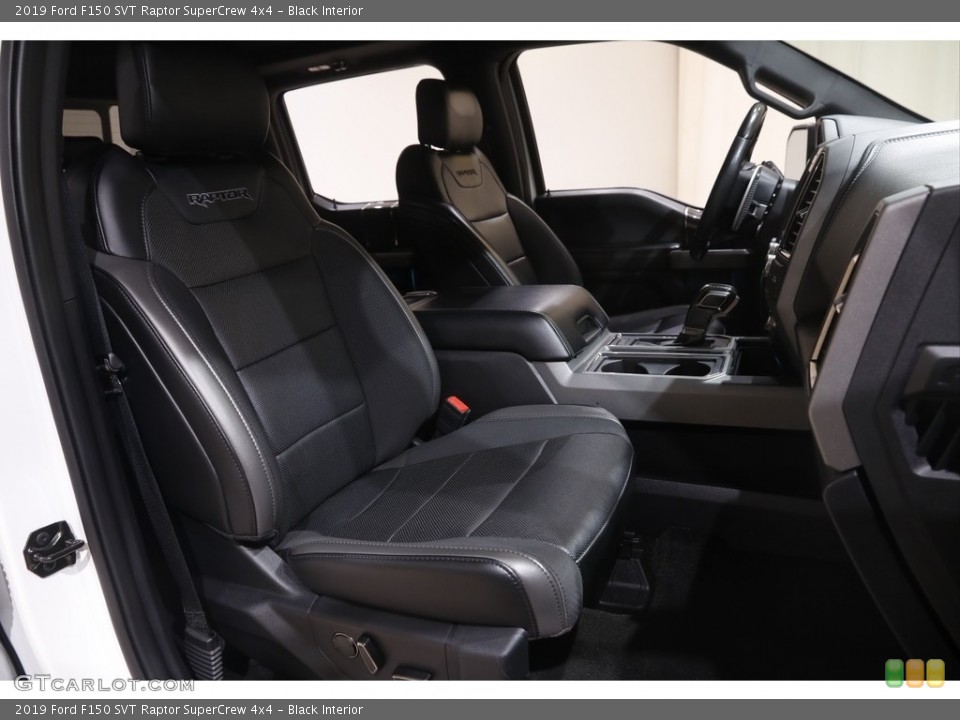 Black Interior Front Seat for the 2019 Ford F150 SVT Raptor SuperCrew 4x4 #144936014