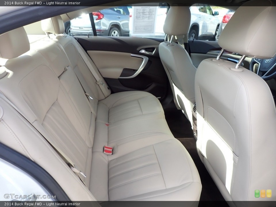 Light Neutral Interior Rear Seat for the 2014 Buick Regal FWD #144936896