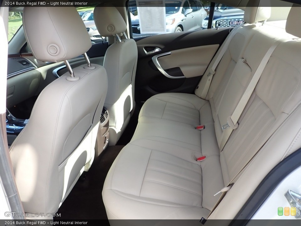 Light Neutral Interior Rear Seat for the 2014 Buick Regal FWD #144936908