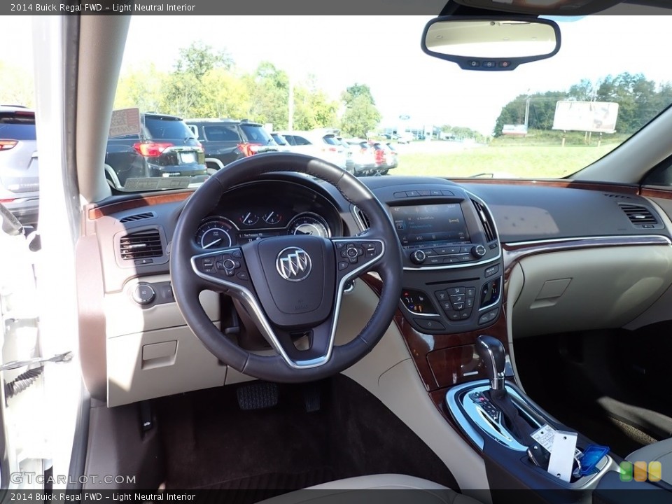 Light Neutral Interior Dashboard for the 2014 Buick Regal FWD #144936914