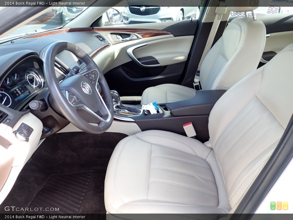 Light Neutral Interior Front Seat for the 2014 Buick Regal FWD #144936923