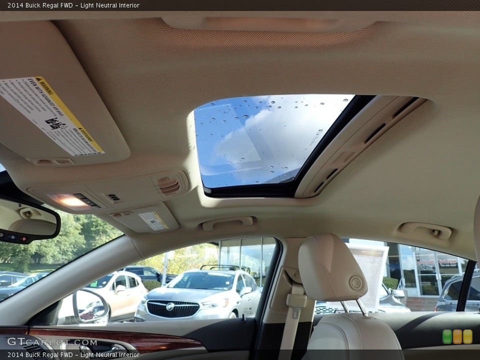 Light Neutral Interior Sunroof for the 2014 Buick Regal FWD #144936935