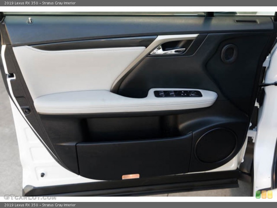 Stratus Gray Interior Door Panel for the 2019 Lexus RX 350 #144938019