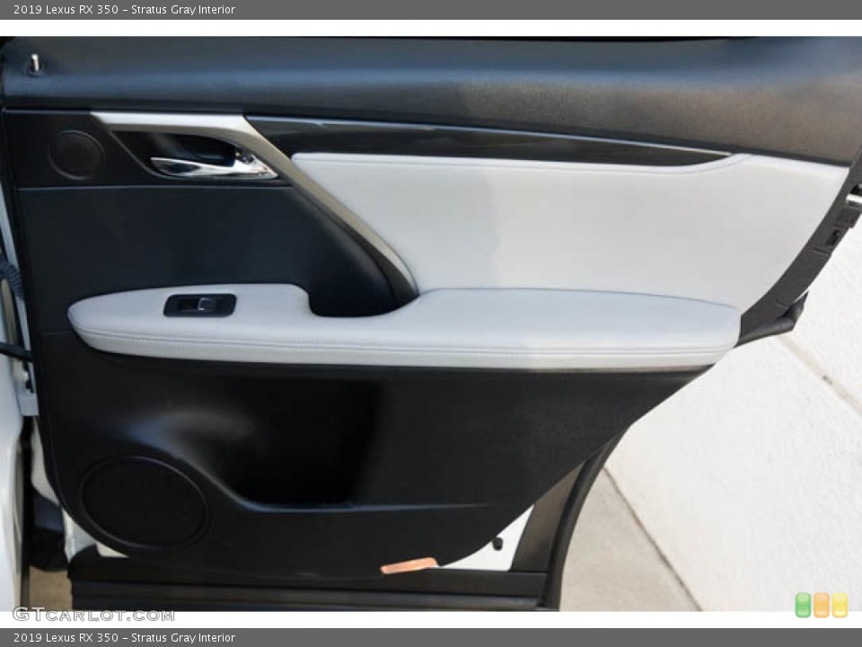 Stratus Gray Interior Door Panel for the 2019 Lexus RX 350 #144938070