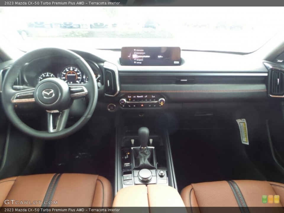 Terracotta Interior Dashboard for the 2023 Mazda CX-50 Turbo Premium Plus AWD #144939699