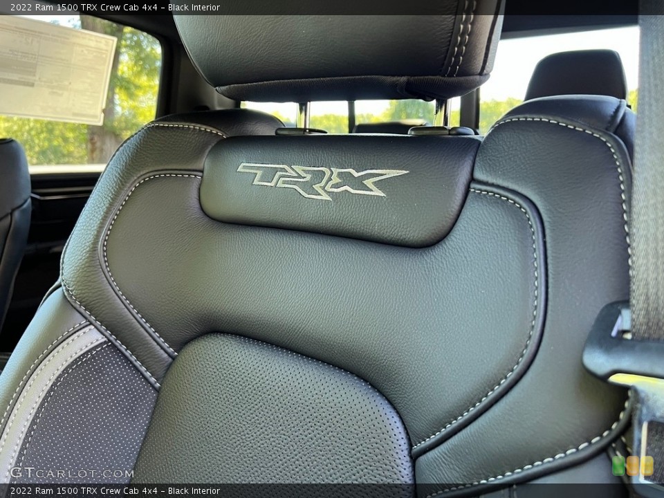 Black Interior Front Seat for the 2022 Ram 1500 TRX Crew Cab 4x4 #144939714