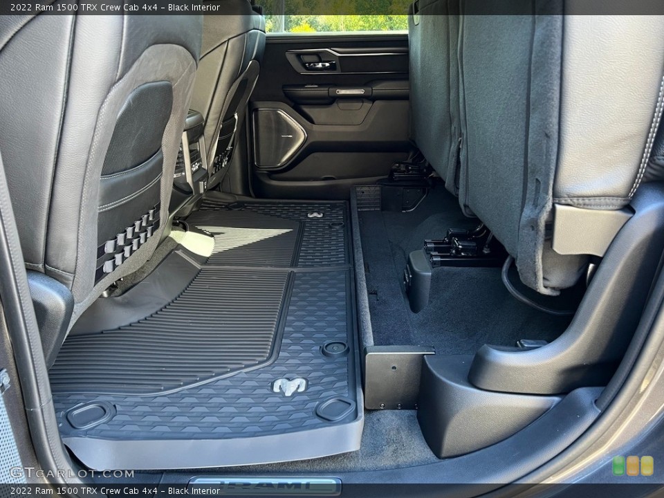 Black Interior Rear Seat for the 2022 Ram 1500 TRX Crew Cab 4x4 #144939762