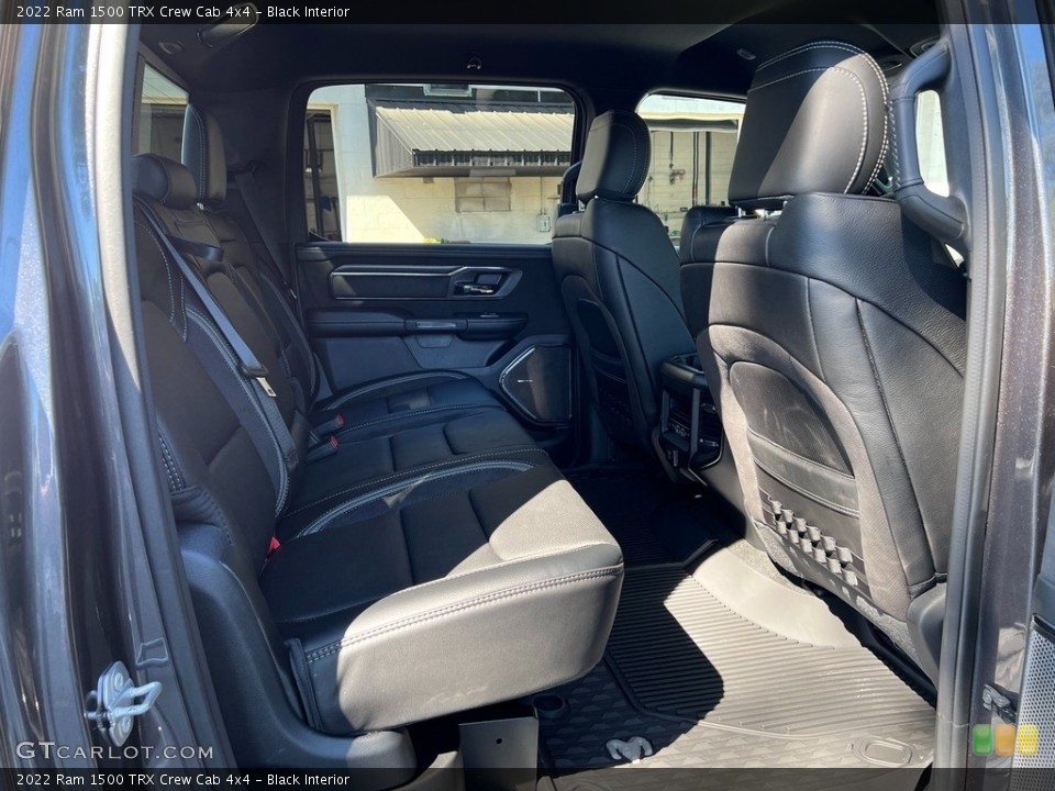 Black Interior Rear Seat for the 2022 Ram 1500 TRX Crew Cab 4x4 #144939798