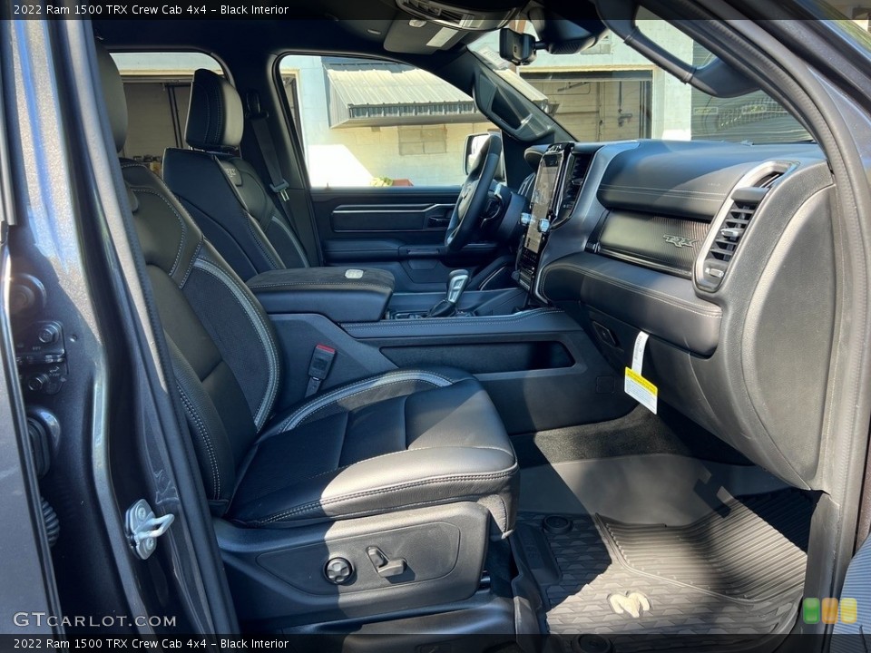 Black Interior Front Seat for the 2022 Ram 1500 TRX Crew Cab 4x4 #144939825