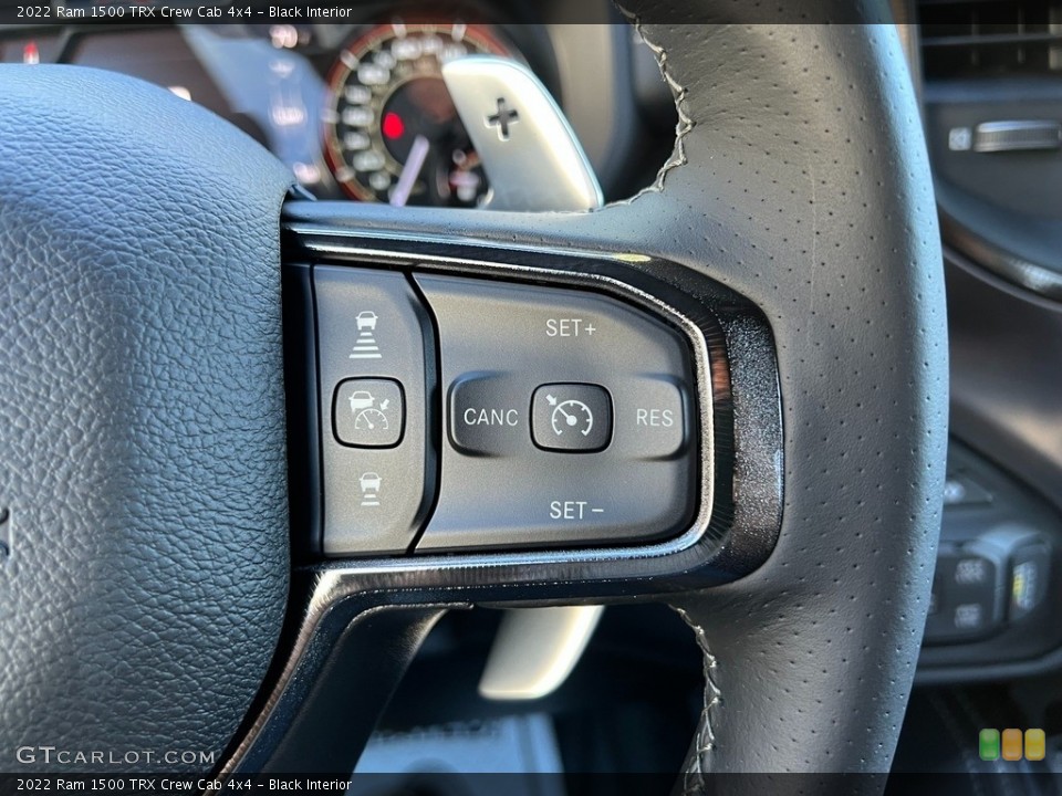 Black Interior Steering Wheel for the 2022 Ram 1500 TRX Crew Cab 4x4 #144939888