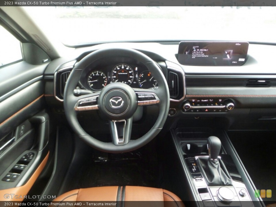 Terracotta Interior Dashboard for the 2023 Mazda CX-50 Turbo Premium Plus AWD #144939954
