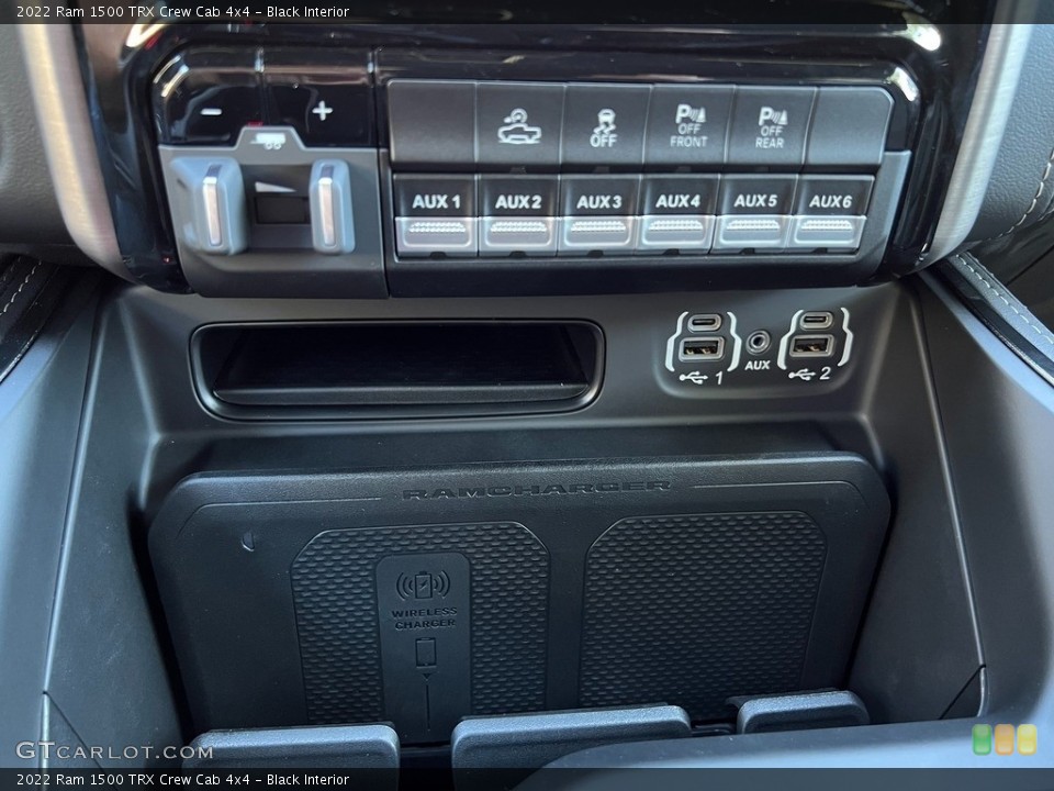 Black Interior Controls for the 2022 Ram 1500 TRX Crew Cab 4x4 #144940053