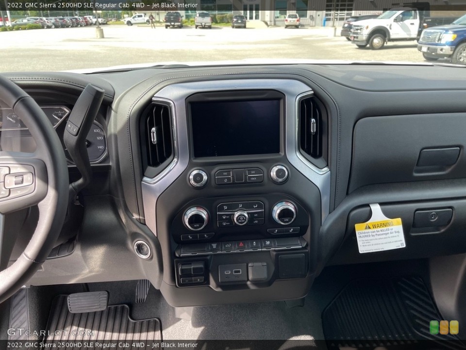 Jet Black Interior Controls for the 2022 GMC Sierra 2500HD SLE Regular Cab 4WD #144940611