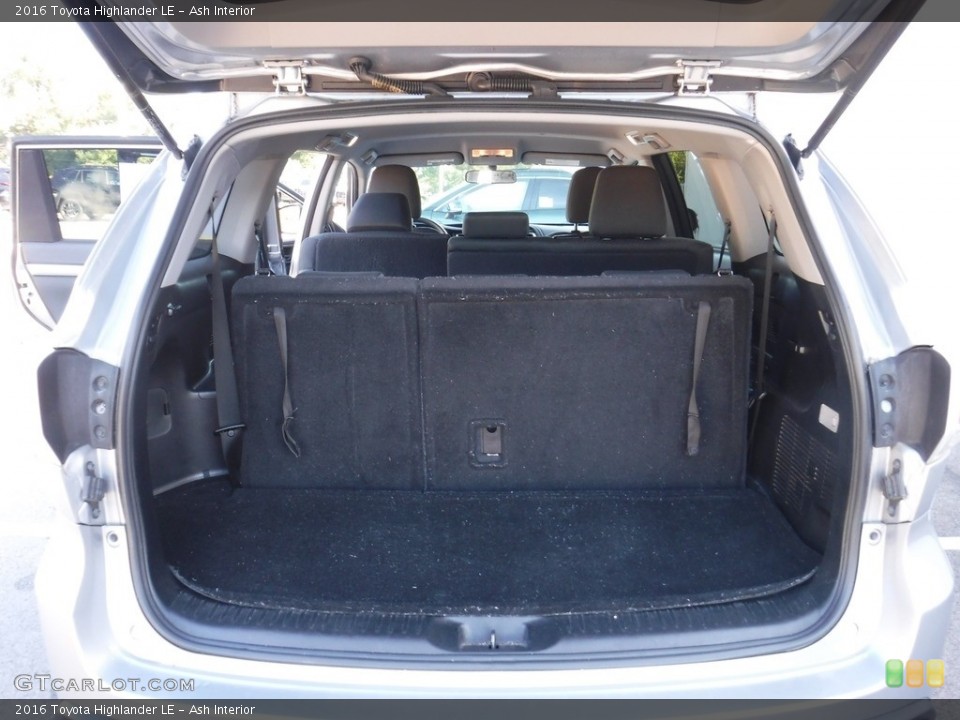 Ash Interior Trunk for the 2016 Toyota Highlander LE #144942027