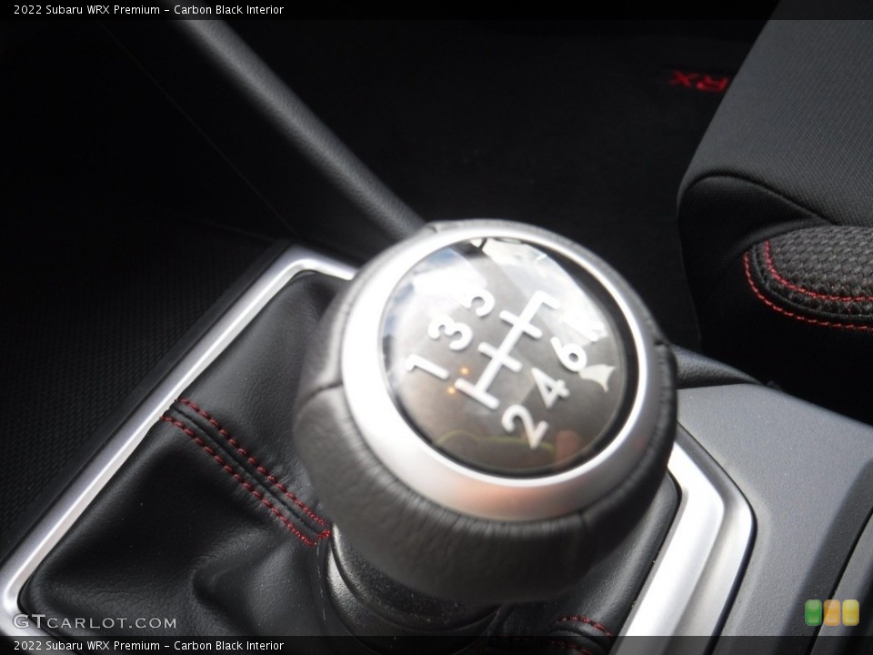 Carbon Black Interior Transmission for the 2022 Subaru WRX Premium #144942048