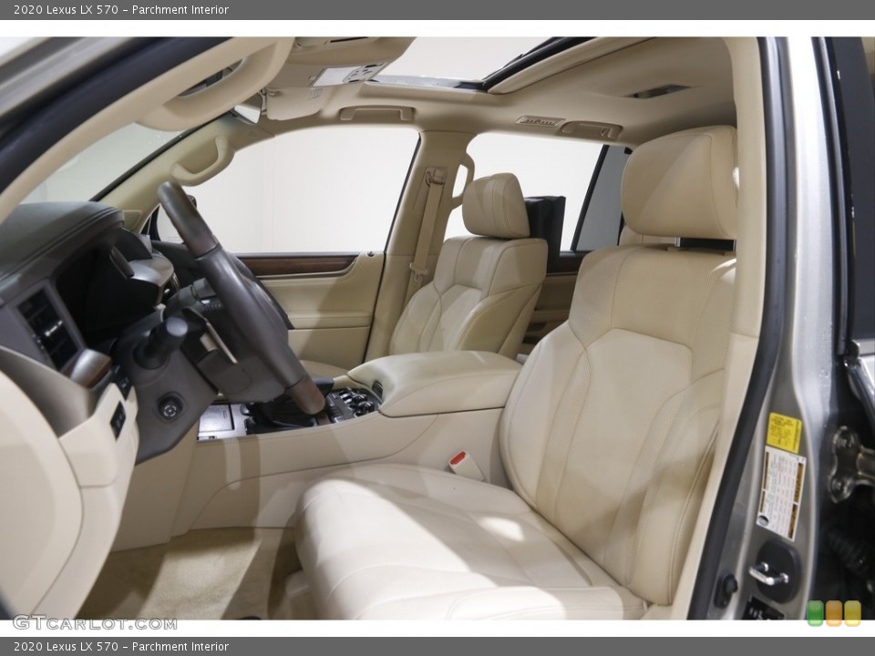 Parchment Interior Front Seat for the 2020 Lexus LX 570 #144943050