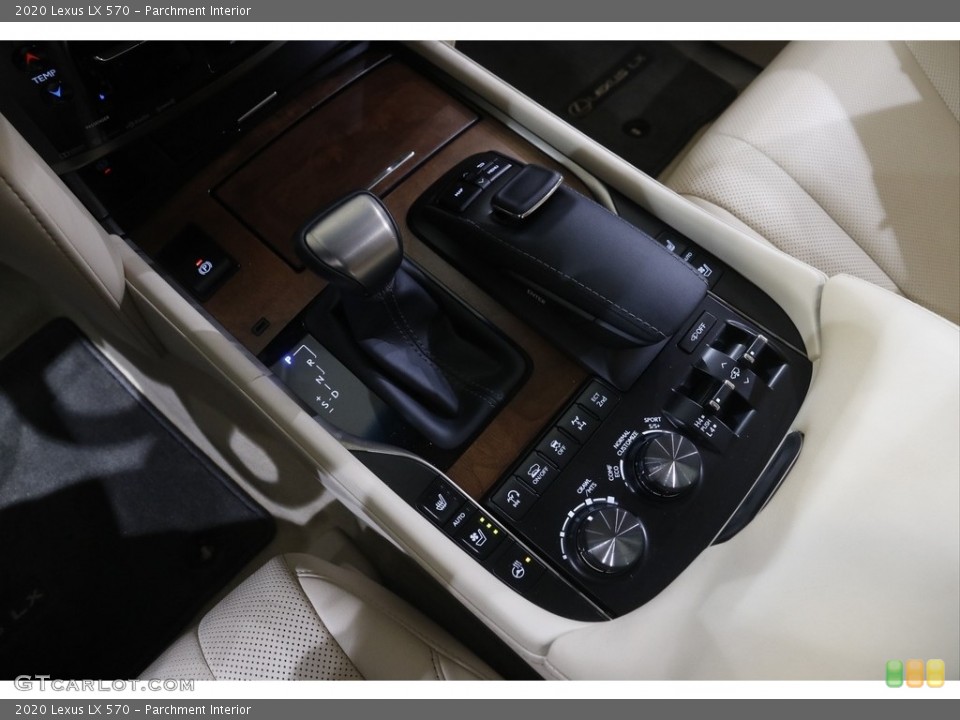 Parchment Interior Controls for the 2020 Lexus LX 570 #144943191