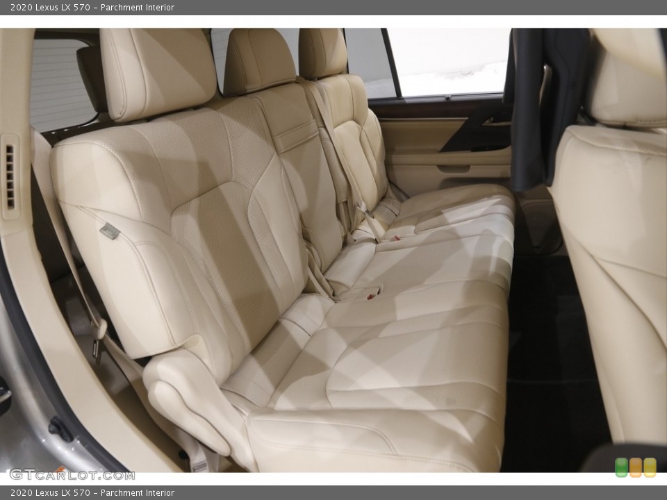 Parchment Interior Rear Seat for the 2020 Lexus LX 570 #144943251