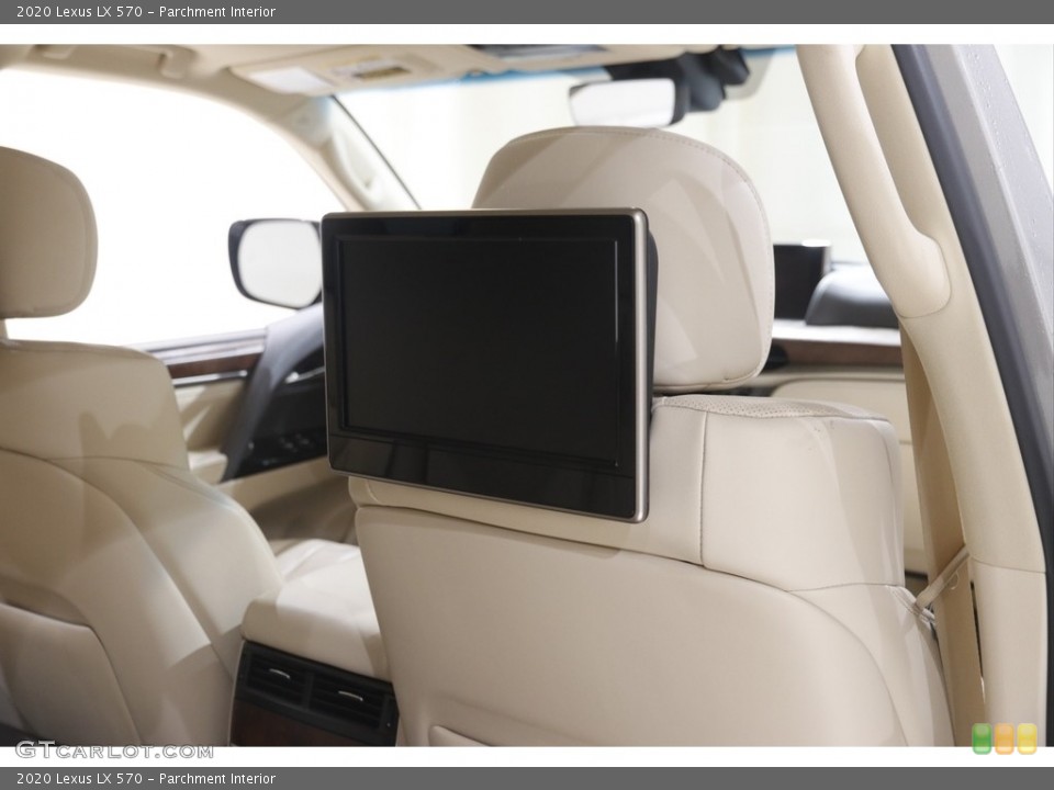 Parchment Interior Entertainment System for the 2020 Lexus LX 570 #144943266