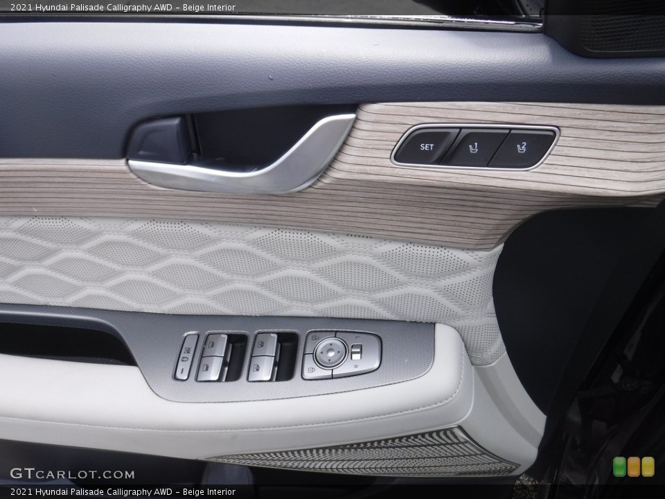 Beige Interior Door Panel for the 2021 Hyundai Palisade Calligraphy AWD #144943323