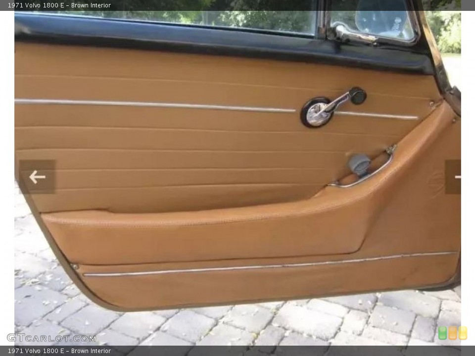 Brown Interior Door Panel for the 1971 Volvo 1800 E #144943641