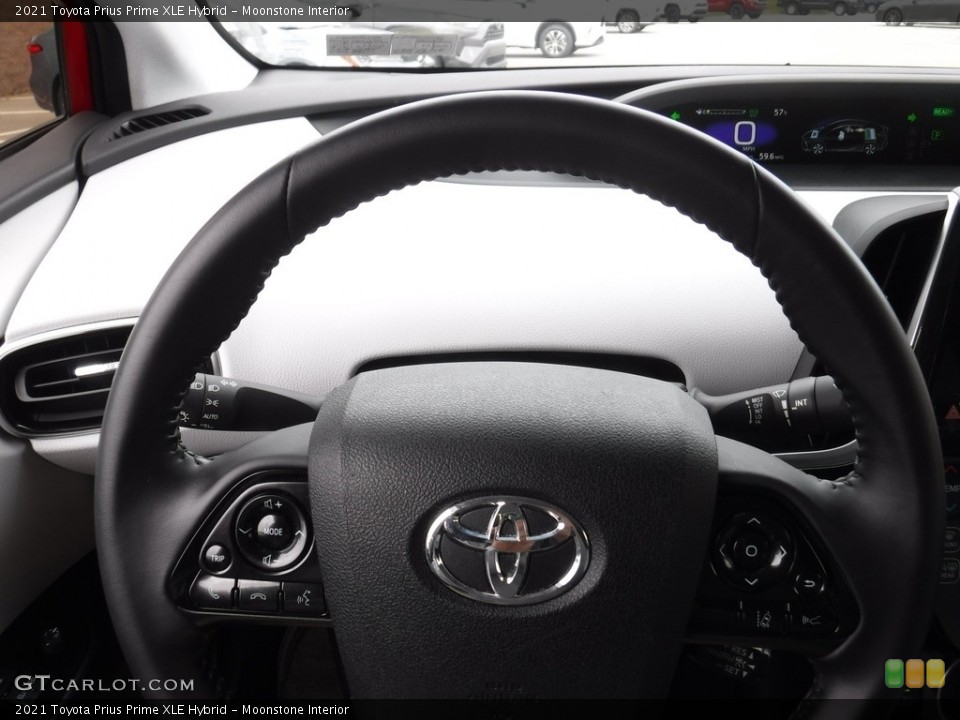 Moonstone Interior Steering Wheel for the 2021 Toyota Prius Prime XLE Hybrid #144943830