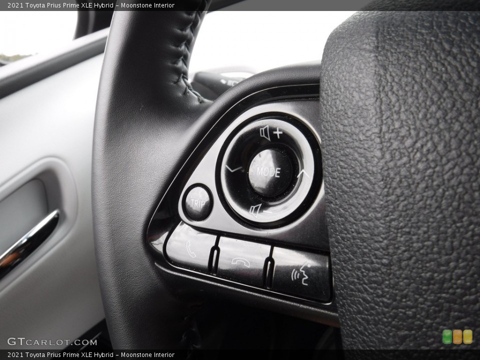 Moonstone Interior Steering Wheel for the 2021 Toyota Prius Prime XLE Hybrid #144943839