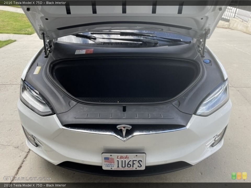 Black Interior Trunk for the 2016 Tesla Model X 75D #144943944