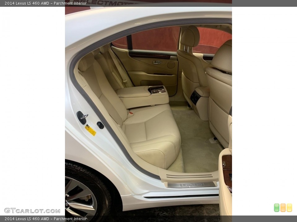 Parchment Interior Rear Seat for the 2014 Lexus LS 460 AWD #144944850