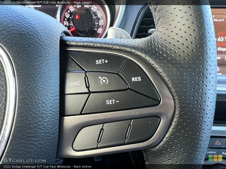 Black Interior Steering Wheel for the 2022 Dodge Challenger R/T Scat Pack Widebody #144945637