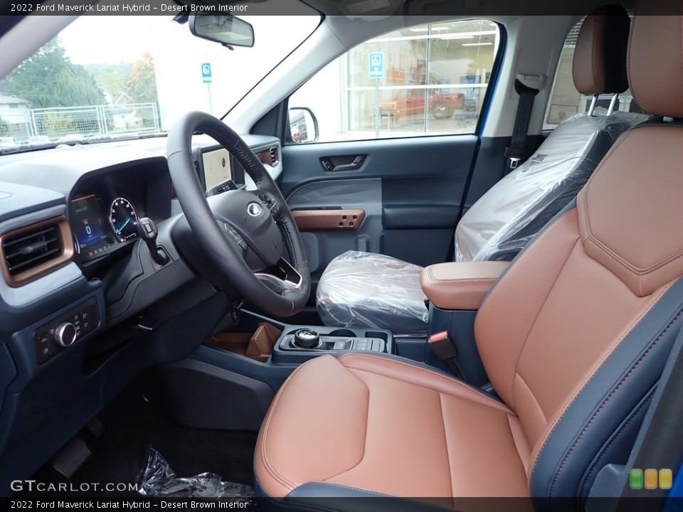 Desert Brown Interior Front Seat for the 2022 Ford Maverick Lariat Hybrid #144946843