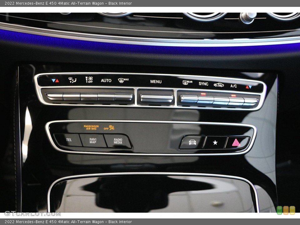 Black Interior Controls for the 2022 Mercedes-Benz E 450 4Matic All-Terrain Wagon #144946996