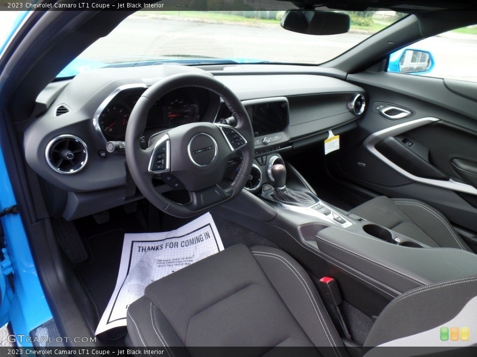 Jet Black Interior Photo for the 2023 Chevrolet Camaro LT1 Coupe #144947824