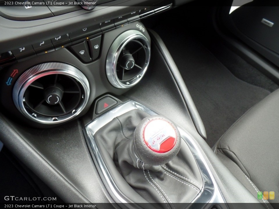 Jet Black Interior Transmission for the 2023 Chevrolet Camaro LT1 Coupe #144948073