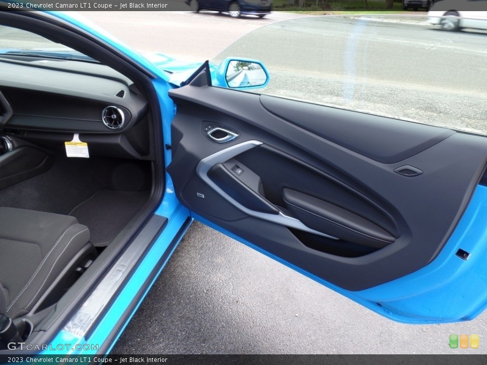 Jet Black Interior Door Panel for the 2023 Chevrolet Camaro LT1 Coupe #144948187