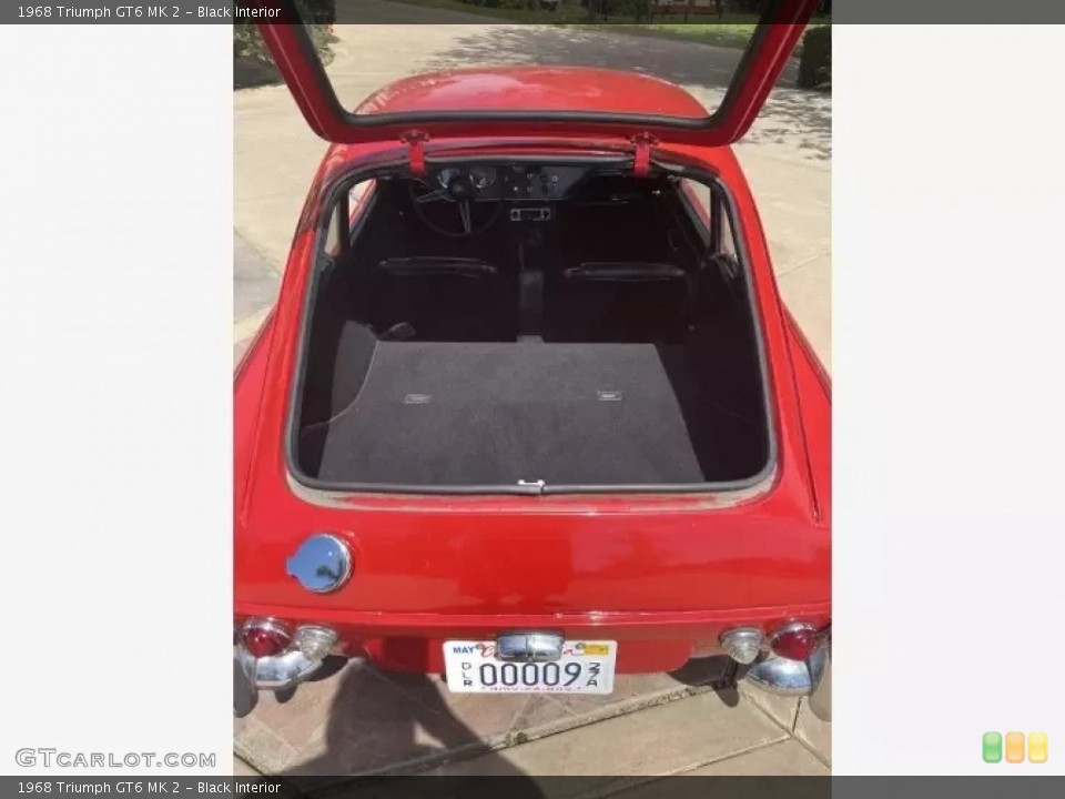 Black Interior Trunk for the 1968 Triumph GT6 MK 2 #144948238
